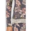 Jane Lamerton Winter Floral Lace Jersey Top Floral -women's clothing Sales 621394 C 0962 38 4