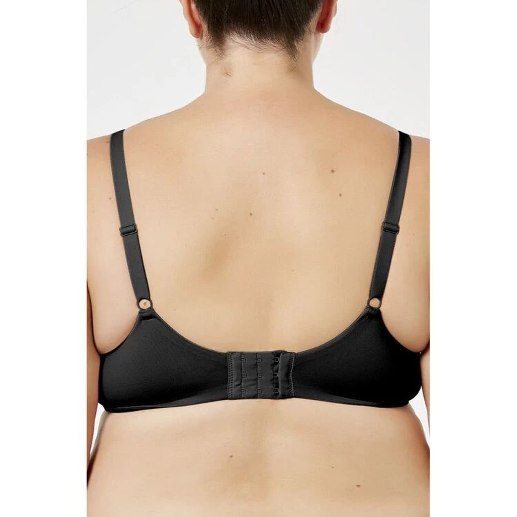 Sash & Rose Very Soft Wirefree Bra Black 3 Sash & Rose Very Soft Wirefree Bra Black