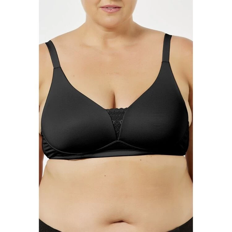 Sash & Rose Very Soft Wirefree Bra Black 4 Sash & Rose Very Soft Wirefree Bra Black - Image 2