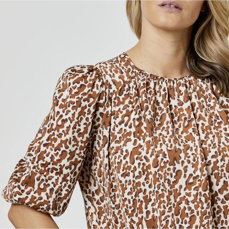 JB Jayson Brunsdon Gathered Top Animal 3 JB Jayson Brunsdon Gathered Top Animal