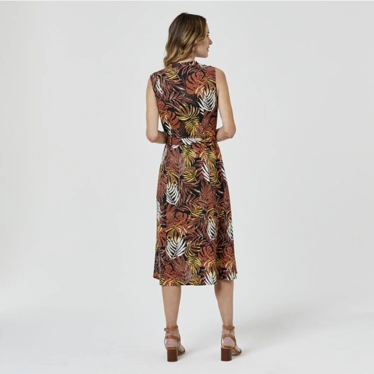 Jane Lamerton Linen Blend Shirtmaker Palm 4 Jane Lamerton Linen Blend Shirtmaker Palm - Image 2