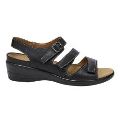 Natural Comfort Ashland Women's Wedged Sandal Black -women's clothing Sales 622171 C 0001 00