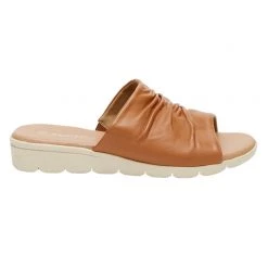 Savannah Ariela Women's Wedged Slide Tan -women's clothing Sales 622176 C 0921 66