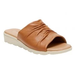 Savannah Ariela Women's Wedged Slide Tan -women's clothing Sales 622176 C 0921 66 3