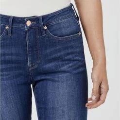 Khoko Denim Sculpted Skinny Leg Jean Mid Wash