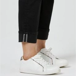 Khoko Denim Straight Leg Jean Black