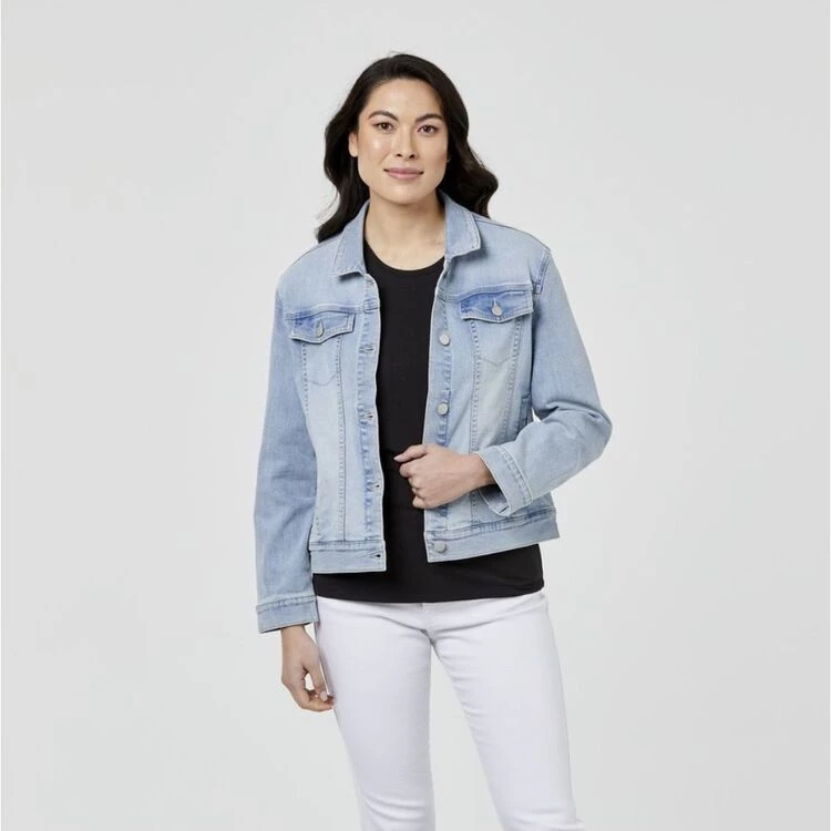Khoko Denim Denim Jacket Bleach Wash 6 Khoko Denim Denim Jacket Bleach Wash - Image 4