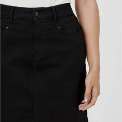 Khoko Denim Denim Skirt Black