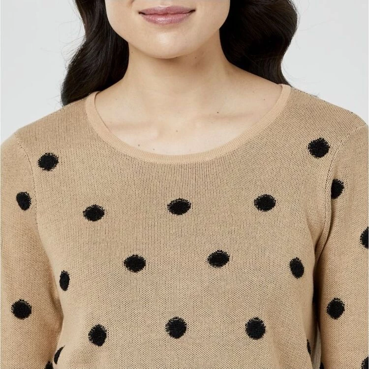 Khoko Collection Spot Jumper Camel 3 Khoko Collection Spot Jumper Camel