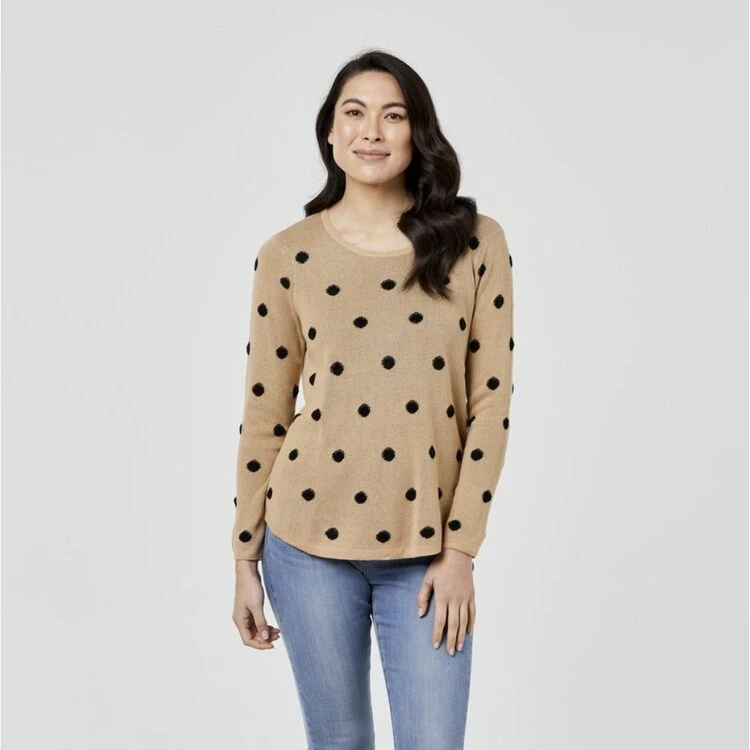 Khoko Collection Spot Jumper Camel 6 Khoko Collection Spot Jumper Camel - Image 4