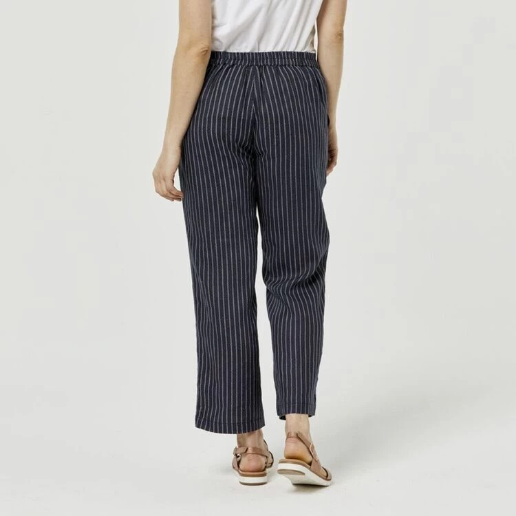 Khoko Collection Linen Pants Ink Stripe 4 Khoko Collection Linen Pants Ink Stripe - Image 2
