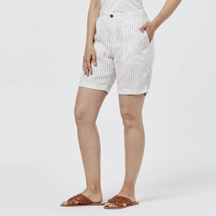 Khoko Collection Linen Shorts Auburn 5 Khoko Collection Linen Shorts Auburn - Image 3