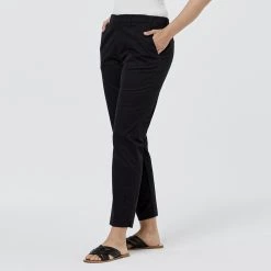 Savannah Classic Cotton Stretch Pant Black -women's clothing Sales 622403 C 0001 00 2