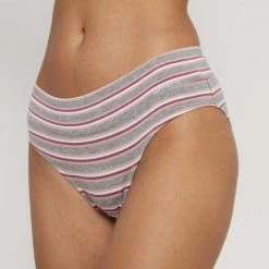 Ambra Smooth Lines Bikini 2 Pack Grey & Blue -women's clothing Sales 622674 C 1020 26 2