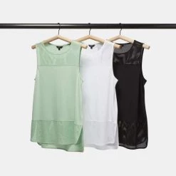 LMA Active Mesh Insert Tank Green