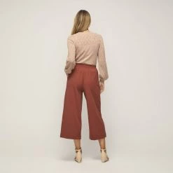 Leona Edmiston Ruby Wide Leg Woven Pant Amber -women's clothing Sales 622995 C 0810 02 2