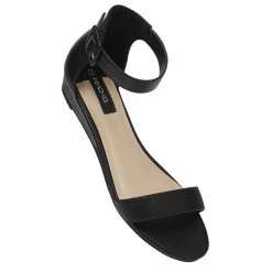 Khoko Emmy Women's Demi Wedge Sandal Black