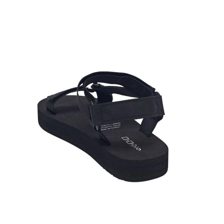 Khoko Talia Women's Grosgrain Platform Sandal Black 5 Khoko Talia Women's Grosgrain Platform Sandal Black - Image 3
