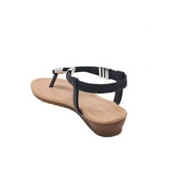 Khoko Trudy Women's Demi Wedge Sandal Black -women's clothing Sales 623016 C 0001 00 2