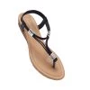 Khoko Trudy Women's Demi Wedge Sandal Black -women's clothing Sales 623016 C 0001 00 4