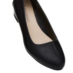 Savannah Mikey Women's Demi Wedge Slip On Black