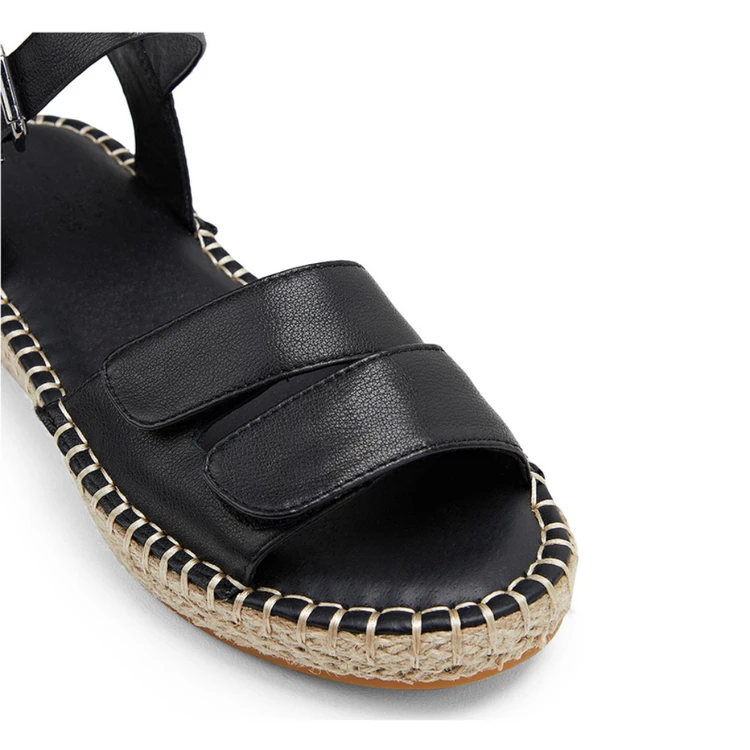 Hush Puppies Beach Women's Espadrille Sandal Black 3 Hush Puppies Beach Women's Espadrille Sandal Black