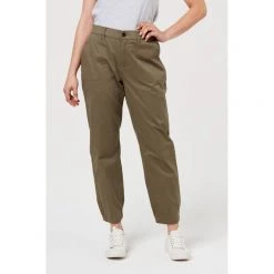 Khoko Collection Cotton Stretch Chino Khaki -women's clothing Sales 623648 C 0312 62