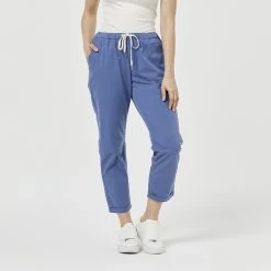 Khoko Collection Eco Vero Jogger Blue -women's clothing Sales 623651 C 0400 00