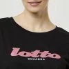 Lotto Women's Logo Tee Black -women's clothing Sales 623824 C 0001 00 4