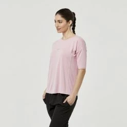 Lotto Women's Speedrun Panel Tee Blush 8 Lotto Women's Speedrun Panel Tee Blush -women's clothing Sales 623829 C 0960 50 2