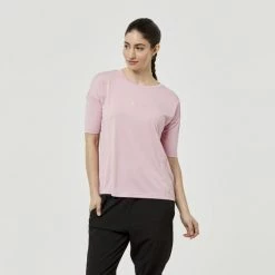 Lotto Women's Speedrun Panel Tee Blush 9 Lotto Women's Speedrun Panel Tee Blush -women's clothing Sales 623829 C 0960 50