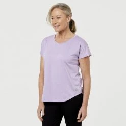 Diadora Women's Active V Neck T-Shirt Wisteria 8 Diadora Women's Active V Neck T-Shirt Wisteria -women's clothing Sales 623832 C 0502 39 2