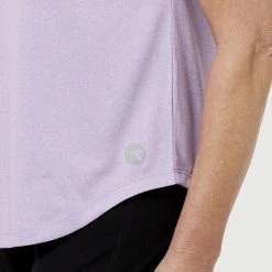 Diadora Women's Active V Neck T-Shirt Wisteria