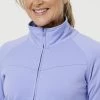 Diadora Women's Fleece Zip Thru Jacket Lavender -women's clothing Sales 623836 C 0530 28 4