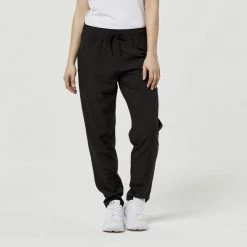 Diadora Women's Straight Woven Pant Black -women's clothing Sales 623840 C 0001 00