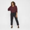 Khoko Plus Bengaline 7/8 Length Pant Black -women's clothing Sales 624050 C 0001 00 4
