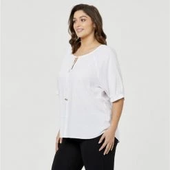 Estelle Athenia Top White -women's clothing Sales 624328 C 0100 14 2