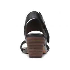 Cloud Steppers By Clarks Lorene Bright Women's Heeled Sandal Black Leather -women's clothing Sales 624389 C 0001 44 2