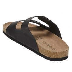 Khoko Cleo Women's Double Strap Footbed Sandal Black -women's clothing Sales 624400 C 0001 00 2