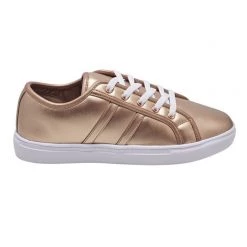 Khoko Jay Women's Canvas Lace Up Rose Gold -women's clothing Sales 624402 C 1960 34