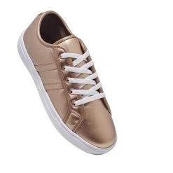 Khoko Jay Women's Canvas Lace Up Rose Gold