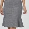 Jane Lamerton Check Peplum Skirt Check -women's clothing Sales 624452 C 0961 10 4