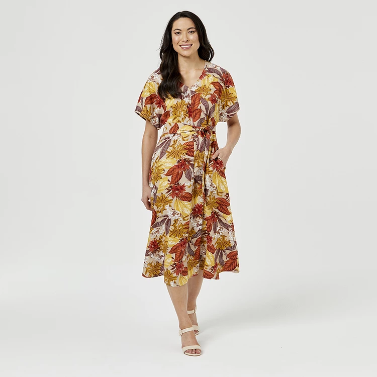 JB Jayson Brunsdon Tropics Kimono Dress Tropic 6 JB Jayson Brunsdon Tropics Kimono Dress Tropic - Image 4
