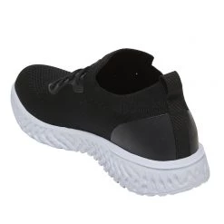 Diadora Featherlight Women's Mesh Runner Black White -women's clothing Sales 624507 C 1001 25 2