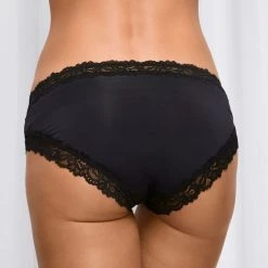 Sash & Rose Micro Lace Bikini 3 Pack Black & Beige -women's clothing Sales 624566 C 1005 12 2