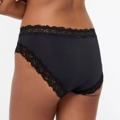 Sash & Rose Micro Lace Bikini 3 Pack Black & Beige -women's clothing Sales 624566 C 1005 12 5