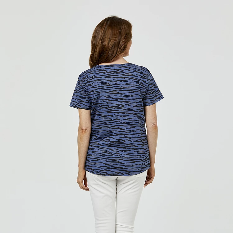 Khoko Basics Khoko Basic Crew Neck Cotton Print Tee Animal 4 Khoko Basics Khoko Basic Crew Neck Cotton Print Tee Animal - Image 2