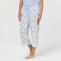 Sash & Rose 3/4 Woven Viscose Sleep Pant -women's clothing Sales 624808 C 1270 78 2
