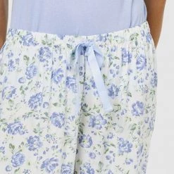 Sash & Rose 3/4 Woven Viscose Sleep Pant