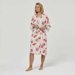 Sash & Rose Woven Kimono Gown 8 Sash & Rose Woven Kimono Gown -women's clothing Sales 624816 C 1271 04 2